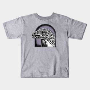 Stipple Eagle Tattoo Kids T-Shirt